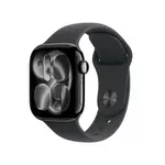 Apple Watch S11 Cell - 42mm Sport Band klavírně černé/černé S/M
