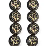 Czech Pressed Glass Beads