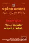 Aktualizace 2025 IV/1 – Stavební zákon (Zákon o zadávání veřejných zakázek) - kniha z kategorie Správní právo