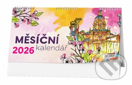 Stolní Měsíční kalendář 2026