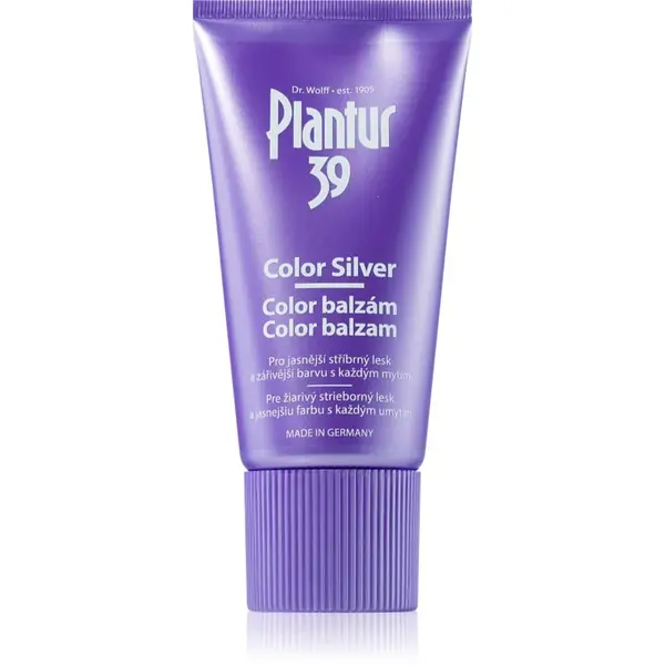 Plantur 39 Color Silver kofeinový balzám neutralizující žluté tóny 150 ml