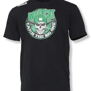 Madcat tričko skull logo t-shirt black - xxl
