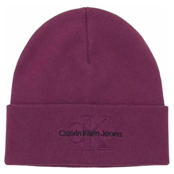 Calvin Klein dámská čepice K60K611254 VAC Amaranth