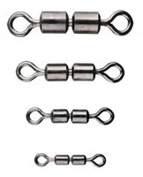 Cralusso obratlík double swivel 12 ks - velikost 14