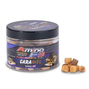 Saenger plovoucí nugetky amino f-3 mini 8x6 mm 50 g - karamel