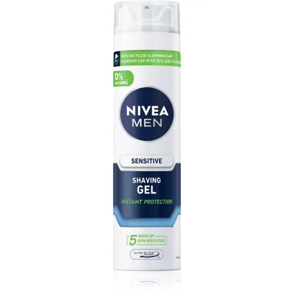 NIVEA MEN Sensitive gel na holení pro citlivou pleť pro muže 200 ml