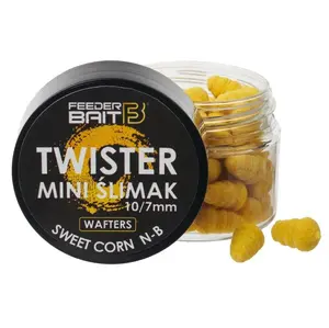 Feederbait twister mini šlimak wafters 10/7 mm 25 ml - sladká kukuřice - n.b.a.