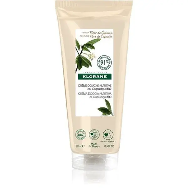 Klorane Vyživující sprchový gel Bio Květy Cupuacu (Nourishing Shower Gel) 200 ml