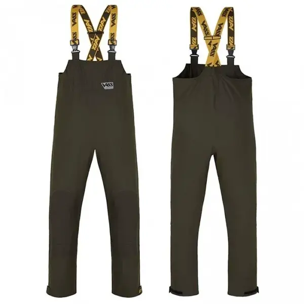 Vass nepromokavé kalhoty 175 team vass bib & brace salopettes khaki - l