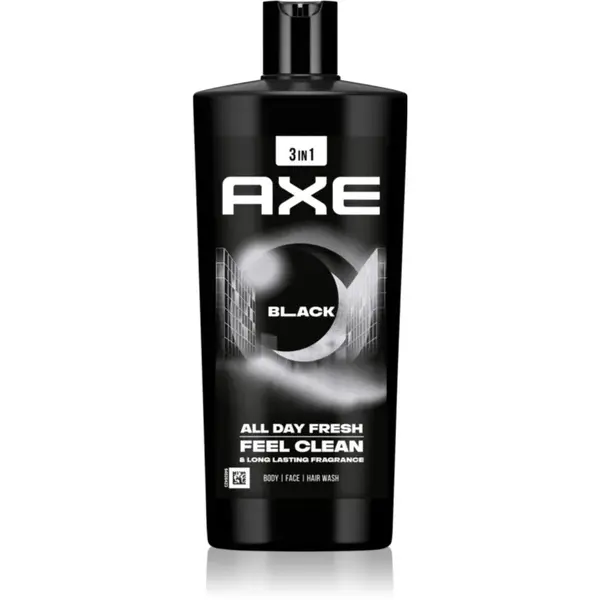 Axe Black sprchový gel na obličej, tělo a vlasy 700 ml