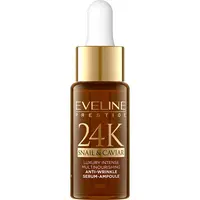 Eveline Cosmetics 24K Snail & Caviar sérum proti vráskám se šnečím extraktem 18 ml