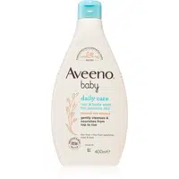 Aveeno Baby Hair&Body Wash dětský šampon na vlasy a tělo 400 ml