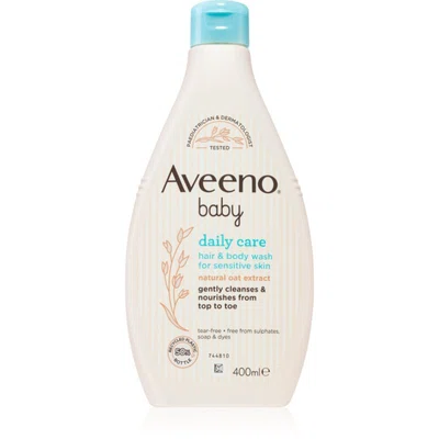 Aveeno Baby Hair&Body Wash dětský šampon na vlasy a tělo 400 ml