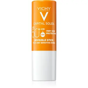 Vichy Capital Soleil Idéal Soleil ochranná tyčinka na citlivá místa SPF 50+ 9 g