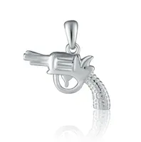 JVD Moderní stříbrný přívěsek Revolver SVLP0615XH20000