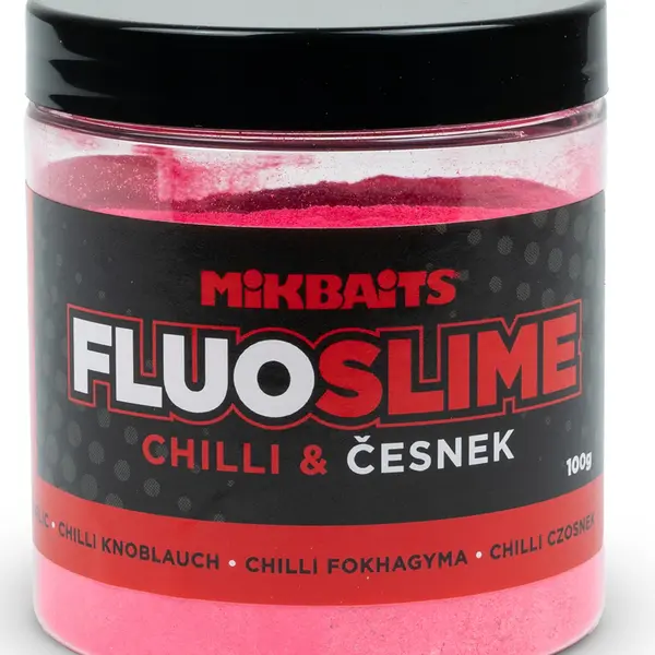 Mikbaits obalovací dip fluo slime 100 g - chilli česnek