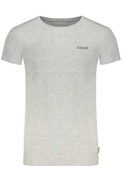 GAUDÌ pánske sivé tričko s krátkym rukávom