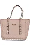 GUESS JEANS PINK WOMEN'S BAG