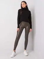 Leggings-RV-LG-6007.11-dark khaki