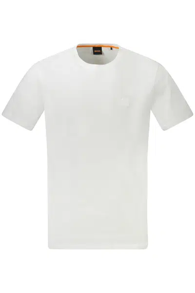 HUGO BOSS MEN'S SHORT SLEEVE T-SHIRT WHITE