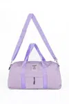 59458 Dewberry Unisex Front Pocket Long Strap Sports Bag-LILAC