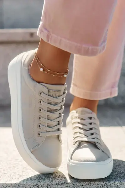 BIG STAR SHOES Dámske Textilné Tenisky Na Platforme Big Star