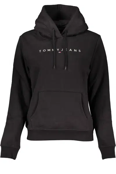 Tommy Hilfiger TOMMY JEANS WOMEN REG LINEAR HOODED SWEATSHIRT