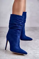 FS1 Dámske topánky na topánky modré lagúny