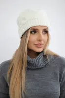 marka niezdefiniowana Dámska čiapka Nastia K373 ecru