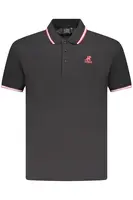 Pánske čierne polo tričko