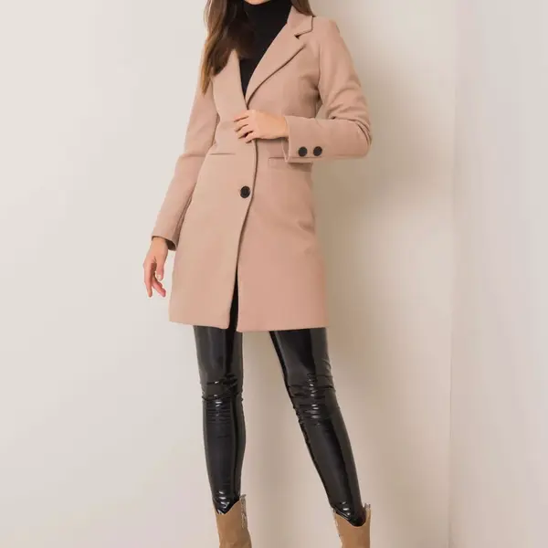 Beige coat Yups cwd0449. R40