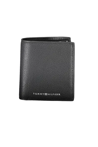 TOMMY HILFIGER BLACK MAN WALLET