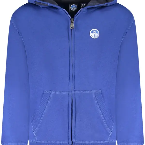 NORTH SAILS KIDS' ZIP-UP SWEATSHIRT BLUE