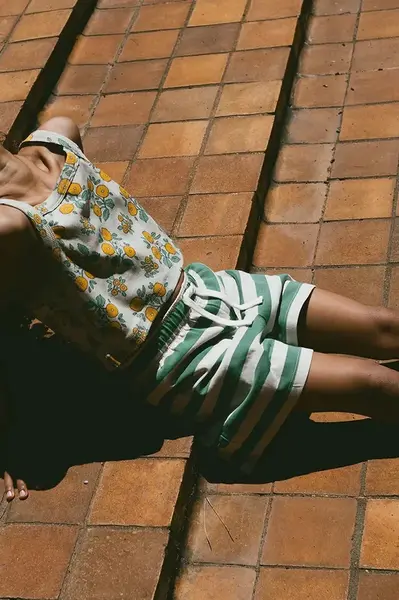 Detské bavlnené šortky Tinycottons STRIPES SHORT