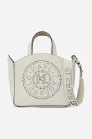 Kožená kabelka Karl Lagerfeld K/CIRCLE