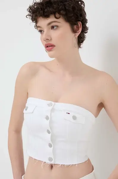 Džínsový top Tommy Jeans