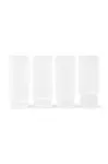 Sada pohárov na nápoje ferm LIVING Ripple Long Drink Glasses 300 ml 4-pak