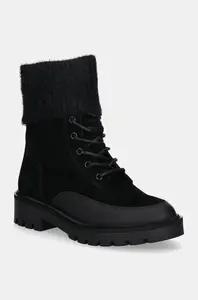 Členkové topánky Calvin Klein Jeans COMBAT MID LACE UP BOOT WL