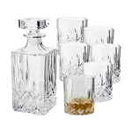 Sada karafy a pohárov Dorre Whiskey 7-pak