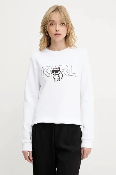 Bavlnená mikina Karl Lagerfeld IKON
