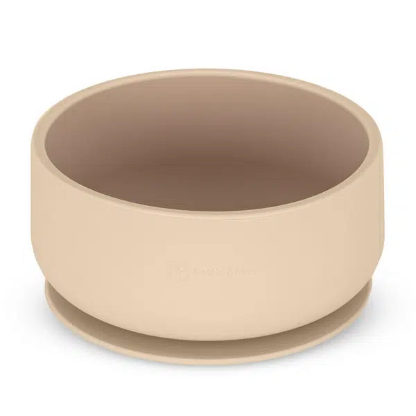 PETITE&MARS Miska dvoubarevná silikonová Take&Match Desert Sand 6m+