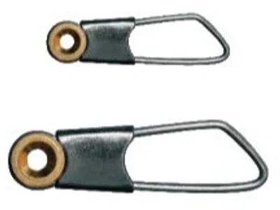 Cralusso průjezd s karabinkou brass head safety snap 6 ks - m