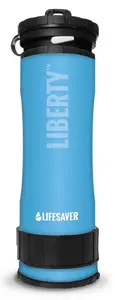 Lifesaver filtrační lahev na vodu liberty 400 ml modrá