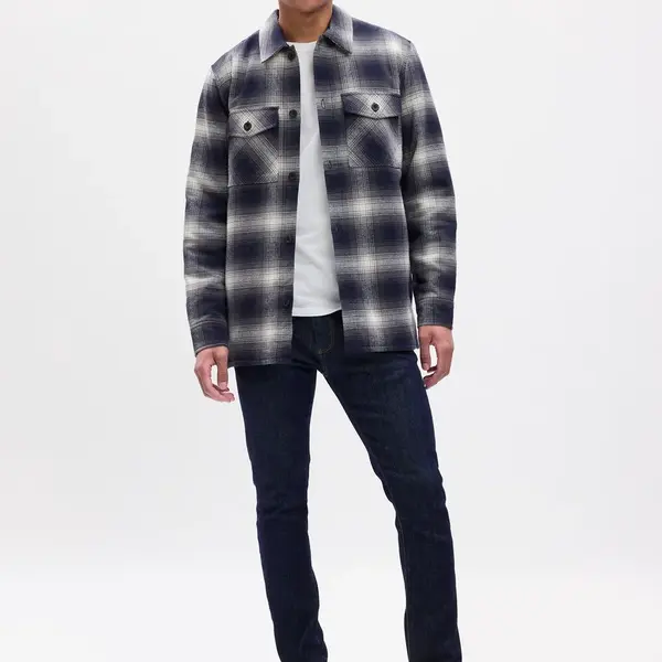 Tmavomodré pánske skinny fit džínsy GAP GapFlex