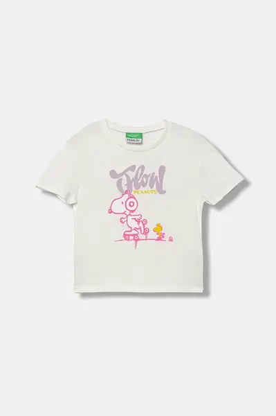 Detské bavlnené tričko United Colors of Benetton