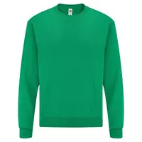 Green Men's Set-in Sweat Fruit of the Loom