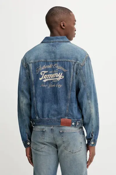 Rifľová bunda Tommy Jeans