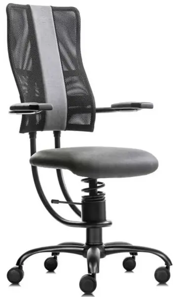 kancelárska stolička SpinaliS HACKER sivá R711