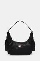 Kabelka Tommy Jeans černá barva, AW0AW16504