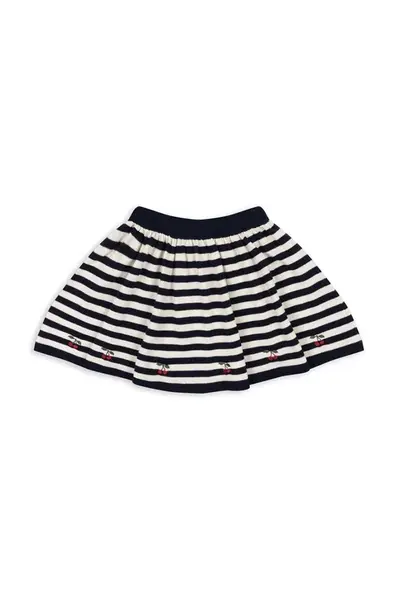 Dětská bavlněná sukně Konges Sløjd VENTON KNIT SKIRT GOTS